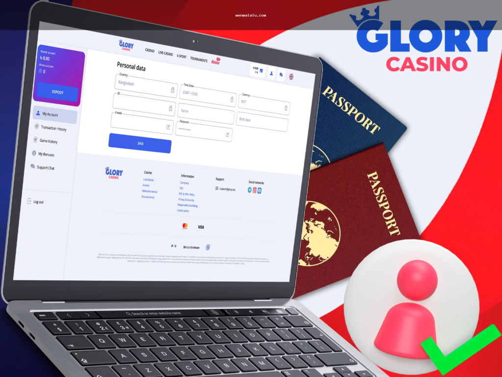 A person checking an online casino platform on mobile and desktop before signing up