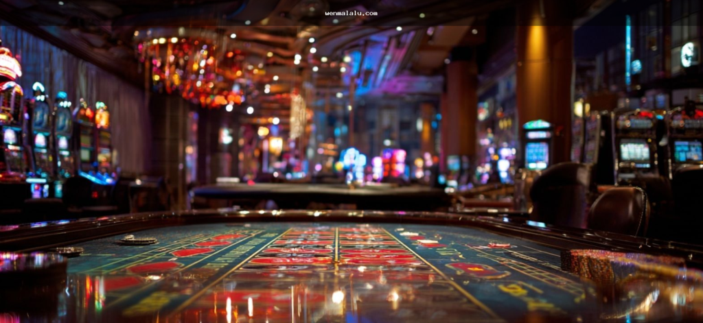 A mobile user checking security and information before verifying an online casino platform