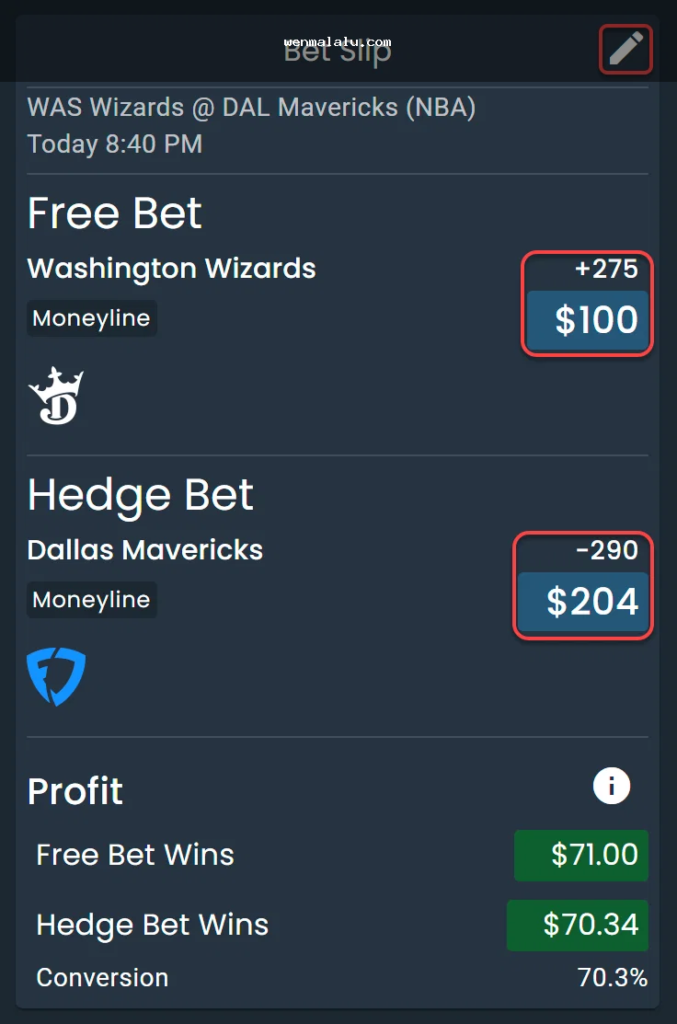 A user monitoring odds movement and bet slip in a live match.
