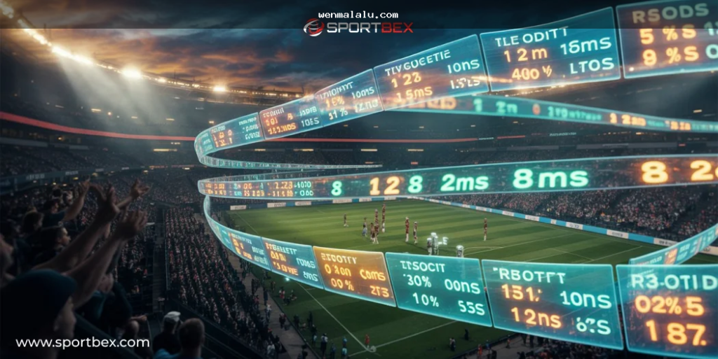 স্পোর্টস বেটিংয়ে odds ও live decision pressure বোঝানোর ধারণামূলক চিত্র